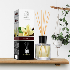 Diffuseur de parfum Aromatika Vanille 500ml avec un arôme doux et chaud, parfum d'ambiance longue durée pour une pièce chaleureuse - Product Image 4