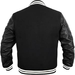 Top Quality Custom Logo Varsity Jacket Embroidery Vintage Letterman College Baseball jacket for men uploaded by <b>Dress</b> Sports - Product Image 5