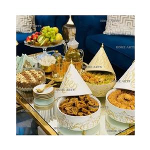 Servidor de aperitivos de hierro de diseño fantástico Servidor de chocolate de forma redonda de la mejor calidad para decoración de bodas y hoteles en casa - Product Image 1