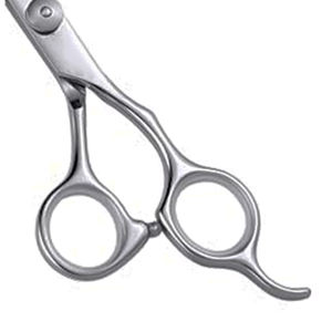 Tijeras profesionales de corte de pelo para diestros de acero inoxidable con punta de hoja afilada para recortar y cortar el cabello en salones de peluquería - Product Image 3