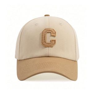 Manufacturer Custom Two Tone Cotton Baseball Caps Embroidery Logo Rope <b>Hats</b> Cotton a Frame Structured 5 Panel Baseball <b>Hat</b> - Product Image 5