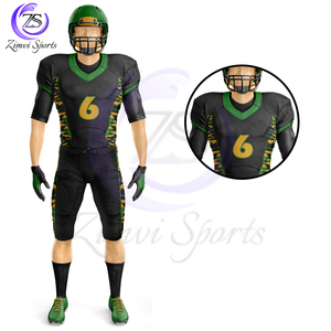 2025 Diseño personalizado de la más alta calidad Su propio patrón Impresión por sublimación Nombre del equipo Tackle Uniforme para tarifa al por mayor - Product Image 4