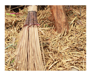 Vietnamese Origin Full Dried Coconut <b>Broom</b> Stick with <b>Dustpan</b> Head Indoor/Outdoor Usage 25kg Packed - Product Image 5