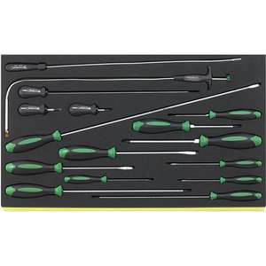 Juego de Destornilladores Stahlwille DRALL+ de 16 Piezas con Incrustaciones TCS - Product Image 1