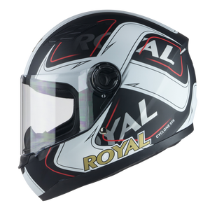 Casco de Motocicleta Integral de Diseño Vintage, Marca ROYAL M136, de Alta Calidad, con Visera Única de ABS, Fabricado en Vietnam - Product Image 1