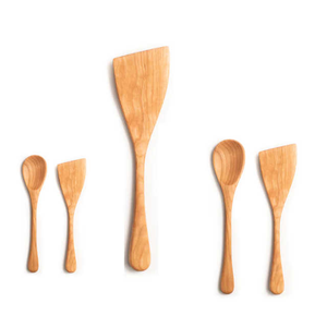 Cuillère en bois de haute qualité, design personnalisé, écologique, en bois naturel, pour la cuisine, vaisselle décorative, à acheter à un prix raisonnable - Product Image 6