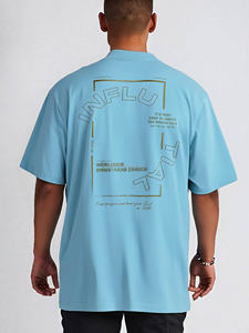 Camiseta de manga corta para hombre, estilo informal, de algodón puro, holgada, para parejas, tendencia 2026 - Product Image 2