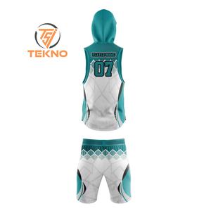 Vente en gros d'uniformes de football 7v7 en gros uniformes de l'équipe 7on7 uniformes de compression léger drapeau personnalisé Service OEM - Product Image 4