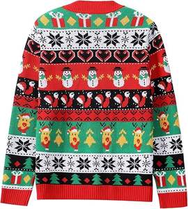 Breathable Wool Designer <b>Men</b> <b>Sweaters</b> <b>Christmas</b> Cardigan <b>Sweaters</b> Winter Fashion Blank Customized Crewneck <b>Sweaters</b> <b>Mens</b> - Product Image 2