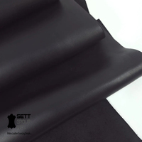 Cuir pleine fleur de veau véritable OEM biologique noir, épaisseur 1,8-2,0 mm, pour la fabrication de chaussures, le maroquinerie, la couture, les loisirs créatifs, les ceintures et les canapés