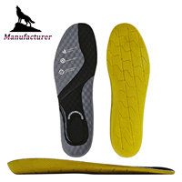 Semelles intérieures de sport en PU pour enfants de la marque Wolf, haute élasticité, confortables, augmentant la taille, semelles intérieures de chaussures