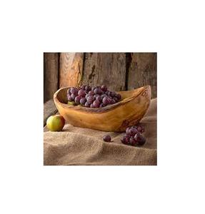 Bol en bois écologique Grands bols ronds en bois pour table à manger Bol en bois de taille personnalisée bon marché - Product Image 1