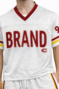 Camiseta de Fútbol Americano Personalizada, Regalo para Hombres, Mujeres, Jóvenes y Niños, Fanáticos del Deporte, Nombre del Equipo Impreso y Cosido - Product Image 5