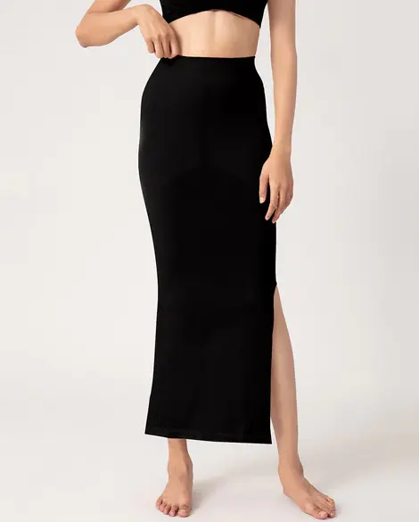 黒とベージュのソフトの女の子と女性のためのホット販売非常に軽量で快適なスカートサリーペチコートカラー