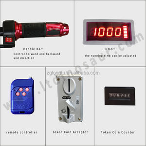 Münzbetriebener Großer Elektrischer Reit-Dinosaurier für Kinderzentren - Product Image 2