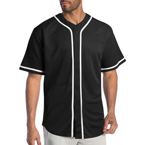 Fournisseur d'uniformes d'équipes de baseball avec impression par sublimation respirante en polyester/coton, maillot de baseball personnalisable - Product Image 4