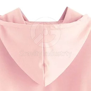 Sudadera Corta con Capucha para Mujer, de Alta Calidad, Informal, para Invierno, con Logotipo Frontal, Ecológica, Personalizable, a Precio Razonable - Product Image 3