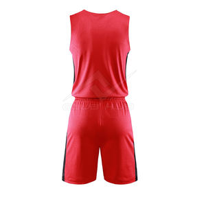 Meilleur modèle d'uniforme de basket-ball personnalisé Matériau en polyester de haute qualité Ensemble de vêtements de sport de plein air respirant Style - Product Image 2