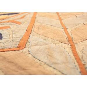 Tapis en laine tissés à plat bleus Nayaab Paem-767 pour la prière - Product Image 3