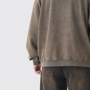 Sudadera con Capucha Extra Grande de Felpa 100% Algodón para Hombre, Ropa Urbana de Alta Calidad, Sudadera Extra Grande para Hombre a Precio Económico al por Mayor - Product Image 6