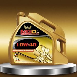 Aceite semisintético 10W-40 SN, paquete de taller Megzol MGO 14KG/4L, protección avanzada contra el desgaste - Product Image 1