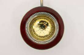 Colador de té de metal tejido a mano con acabado dorado, colador de té suelto para uso en la cocina casera al por mayor de fábrica - Product Image 2