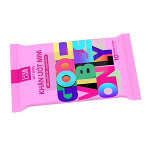 Toallitas Húmedas para el Cuidado de la Piel, Mini Bolsas, Novedad, Alta Calidad, Sin Fragancia, Paquete de 6 con 10 Unidades (Goi Trong), Toallitas Femeninas - Product Image 1