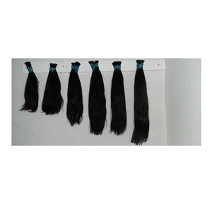 Mechones de cabello humano de templo indio, cabello virgen ondulado recto, cutícula alineada, cabello crudo con proveedor frontal de encaje Hd - Product Image 6