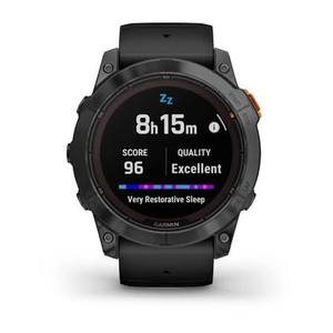 Montre connectée Fenix 7X Pro de qualité supérieure 100% - Boîtier en titane DLC carbone 51 mm - Capacité de charge solaire - Product Image 6