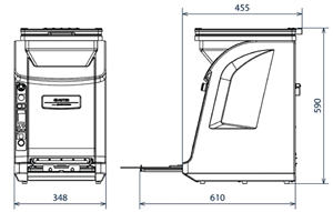 Autec Modèle ASM 865 Électrique Sushi Machine Hôtel Restaurant Riz Feuille Maker pour les Repas Japonais Prêt à Expédier 1 An de Garantie - Product Image 6