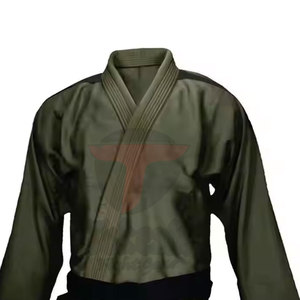 Uniforme de karaté professionnel de haute qualité meilleurs ensembles de vente fabriqués à partir de vêtements d'arts martiaux en coton - Product Image 3