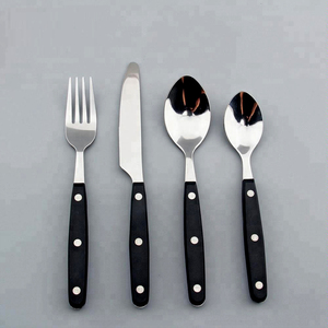 Royal gold luxury Stainless Steel <b>flatware</b> <b>set</b> with new handmade handle design <b>flatware</b> <b>set</b> for wedding - Product Image 6