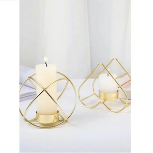 Porte-bougies en acier inoxydable, faits à la main, durables, écologiques, avec un enclos de flamme sécurisé, design moderne pour toute l'année - Product Image 3