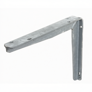Consola GAH de 550 mm con 300 mm de Altura, Capacidad de Carga de 110 kg, Acero Crudo Galvanizado en Caliente, Ganchos y Rieles - Product Image 3