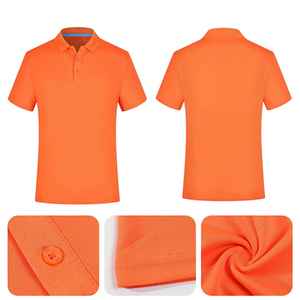 Chemise pour homme à manches courtes en tissu tricoté anti-plis avec poche, design de logo personnalisé OEM, impression personnalisée, style business décontracté - Product Image 3