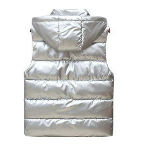 Gilet léger pour hommes Veste matelassée compressible Veste sans manches grande taille hiver Gilet matelassé pour hommes pour hommes - Product Image 6