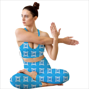 Ropa Deportiva Transpirable con Sujetador Deportivo Elástico y Leggings, Ideal para Ejercicio, Gimnasio, Yoga, Conjuntos para Mujer - Product Image 1