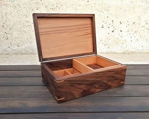 กล่องใส่เครื่องประดับกล่องเครื่องสำอางทำจากไม้ขัดเงาดีไซน์หรูหราสำหรับตกแต่งคริสต์มาส - Product Image 3