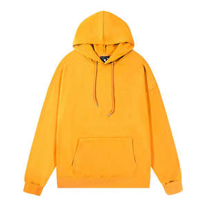 Sweats à capuche pour hommes 100% coton dans différentes couleurs et tailles Motif uni décontracté Impression numérique Teinture unie pour l'hiver - Product Image 5