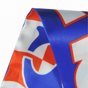 Écharpe d'hiver en soie longue Jacquard écologique Écharpe d'équipe de sport imprimée numérique - Product Image 3