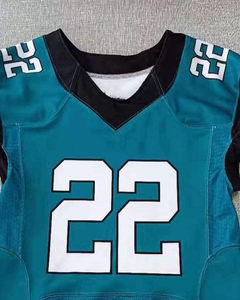 Maillot Américain Respirant Maillot Football Américain Sublimation Personnalisé Nom Imprimé Floral sur le Devant et le Dos Maillot Personnalisé - Product Image 4