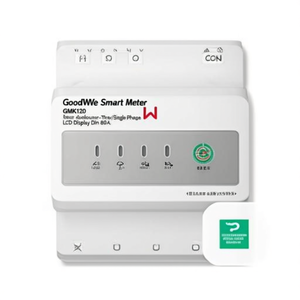 Medidor Inteligente GoodWe GMK120 con Carcasa para Exteriores - Trifásico/Monofásico, Pantalla LCD, Riel DIN, 80A - Product Image 1