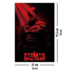 Affiche de Batman de Robert Pattinson, design Rayons Crépusculaires, style moderne pour décoration murale - Product Image 1