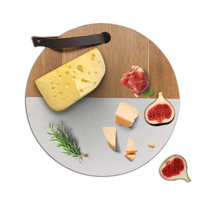 Planche à découper en bois et en marbre écologique produit de cuisine en bois planche à découper Designer Look vente à chaud - Product Image 2