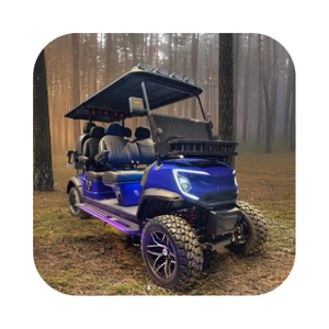 รถกอล์ฟไฟฟ้าลิเธียม4500W แบบสมาร์ทที่นั่ง4 + 2ที่นั่ง - Product Image 3