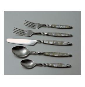 Vintage Style Stainless Steel Cutlery With <b>Mop</b> <b>Handle</b> Flatware Tableware For Hotel Restaurant Use Custom Logo SS Flatware Set - Product Image 1