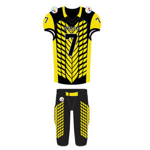 Vente en gros de nouveaux uniformes de football américain réversibles pour jeunes adultes maillots de football Offre Spéciale tailles impression par sublimation - Product Image 4