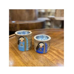 Fabuloso Juego de Quemadores de Incienso de Madera, Diseño de 2 Tamaños Diferentes, Quemador de Bakhoor y Oud para Bodas y Fiestas - Product Image 4