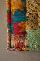Coussin de méditation, coussin de sol, fait main, patchwork bohème, vintage indien, Kantha, literie décorative, lit de jour, pouf, housse