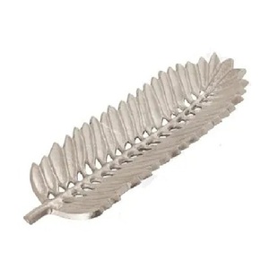 Plateau de coulée en aluminium rectangulaire robuste écologique avec finition brossée Nettoyage facile pour des performances durables - Product Image 1